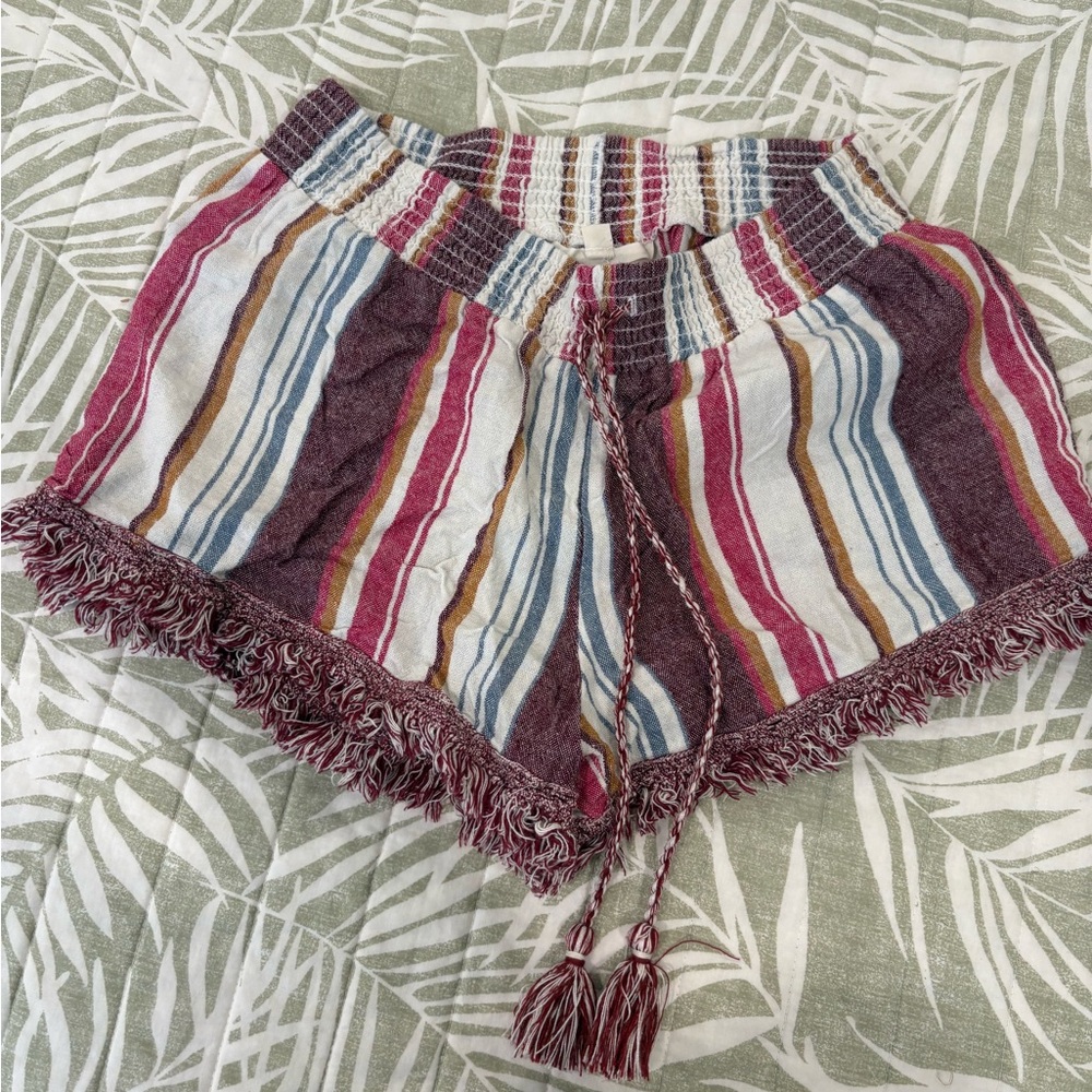 Striped Multicolor Women's Shorts